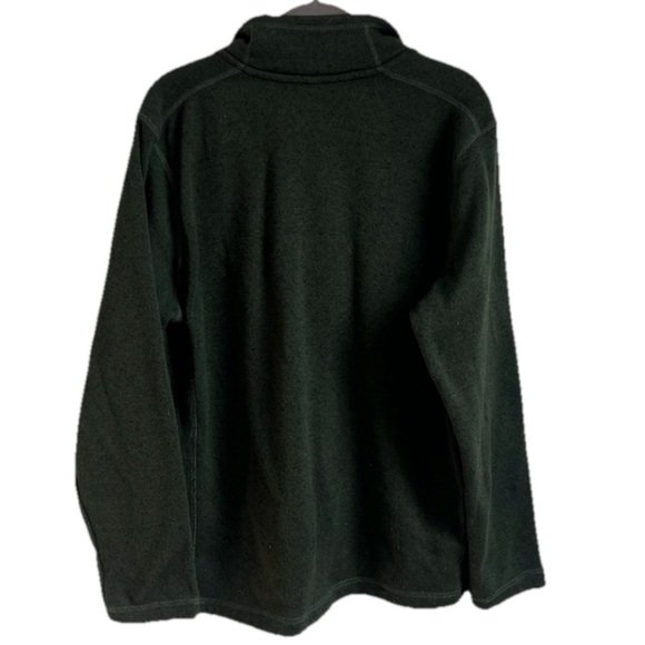 Eddie Bauer Men’s 1/4 Zip Long Sleeve Fleece Lined Pullover Sweatshirt Top Large - Picture 2 of 6